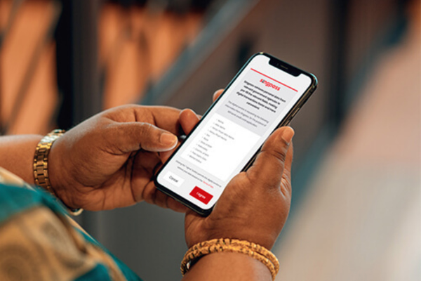 Singpass enables one-click registration for the ultimate convenience.